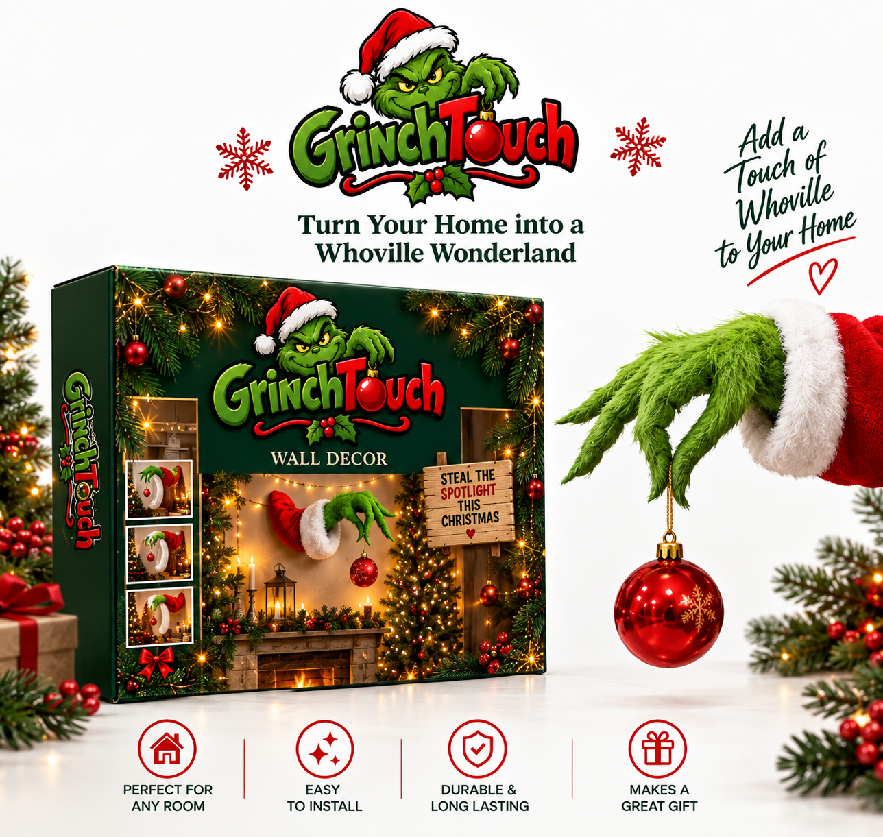 Grinch Touch™ - Grinchmas Decoration